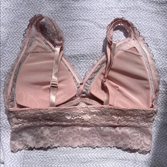 Lace Bralette in Soft Pink size small - Picture 11 of 11